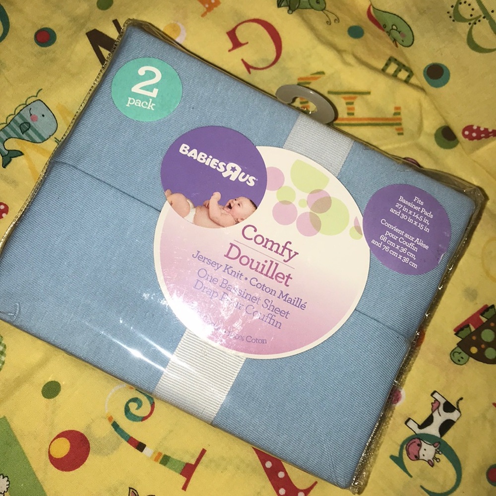 Bassinet sheet 2pack